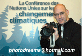 Philip McMaster- Freelance Professionals - U.N. Climate Change Convention - Montreal, Canada